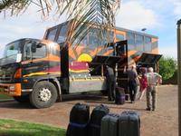 Koffer Laden am Morgen