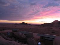 Namib Gewitterwolken