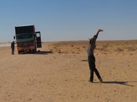 Thomas entspannt sich