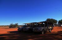 Kalahari Anib Lodge - erste Ausfahrt zum Sundowner