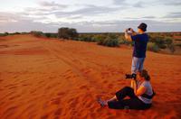 Kalahari Anib Lodge - Sonnenuntergang schauen