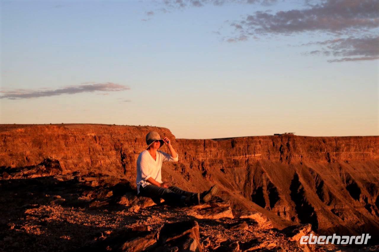 Sundowner am Fish River