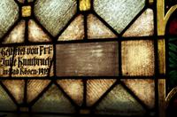 Lüderitz - Felsenkirche - Bleiglasfenster gestiftet aus Bad Kösen