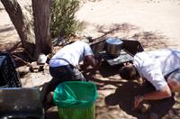 Picknick unterwegs - Handwerker