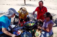 Picknick an der Wasserstelle Hotsas