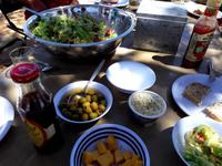 Picknick an der Wasserstelle Hotsas