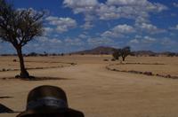 Wasserstelle Hotsas - Fotomotiv mit Hut