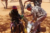 Himbadorf - Danksagung bei Chief