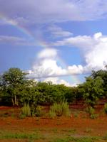 Regenbogen über dem Kaokoveld