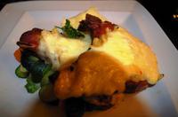 River Crossing Lodge - letztes Abendessen