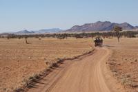 Landschaftsfahrt am Abend