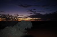 Namibia - Kalahari - Sonnernuntergang