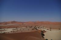 Namibia - Blick über das Dünenmeer
