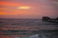 Namibia - Swakopmund - Seebrücke am Abend