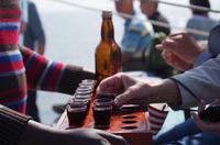 Namibia - Bootsfahrt in der Lagune - 2. Frühstück