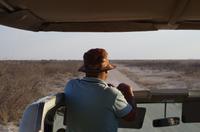 Namibia - Etosha Nationalpark - Gerhard hält Ausschau