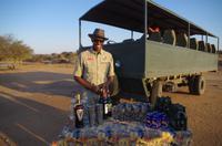 Namibia - letzter Sundowner mit Richard