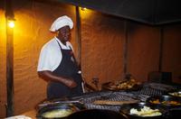 Namibia - Mount Etjo Safari Lodge - Abendessen