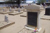 Namibia - unterwegs - Soldatenfriedhof in Okahandja