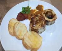 Swakopmund - Restaurant Blue Grass - Markknochen