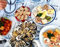 Walvis Bay - Bootstour durch die Lagune - Schlemmerbuffet