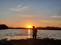 Mount Etjo Safari Lodge - Nature Drive - Sonnenuntergang