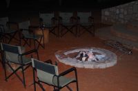 Kalahari Anib Lodge - Lagerfeuer