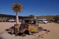Namibia - Boxenstopp am Canon Roadhouse