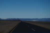 Mystische Stimmung am Morgen - Teerstraße nach Lüderitz