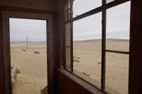 Geisterstadt Kolmanskuppe - Blick aus dem Haus des Architekten