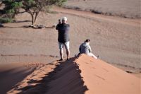 Verschnaufpause auf der Düne