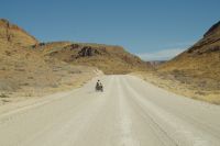 Unterwegs auf einsamer Pad