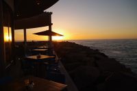 Swakopmund - Sonnenuntergang am Atlantik