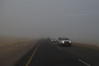 Im Nebel nach Walvis Bay