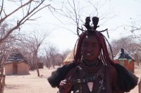 Im Himba Dorf bei Kamanjab