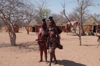 Im Himba Dorf bei Kamanjab