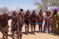 Im Himba Dorf bei Kamanjab