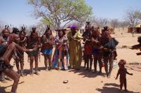 Im Himba Dorf bei Kamanjab