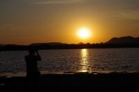 Mount Etjo Safari Lodge - Nature Drive - Sonnenuntergang