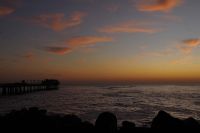 Sonnenuntergang in Swakopmund