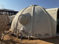 Früher Forschungsstation, heute Ferienzimmer