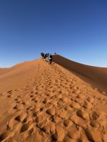 Dünenbesteigung Sossuvlei