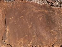 Felszeichnungen bei Tywelfontain