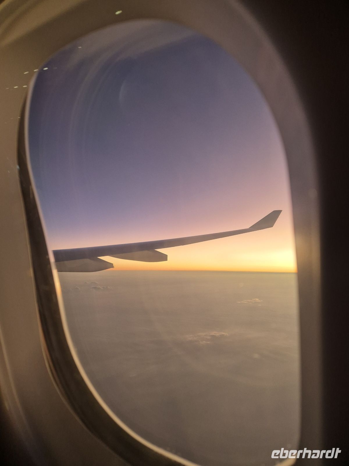 Tag 2 - Flug in den Sonnenuntergang