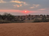 Tag 3 - Sonnenuntergang in der Kalahari