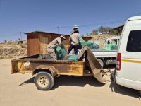 Tag 7 - Gepäckverlad auf den neuen Anhänger