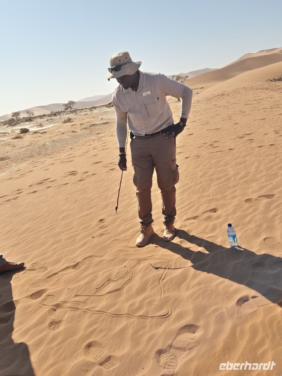 Tag 8 - Sossusvlei - Namibia als Sandbild