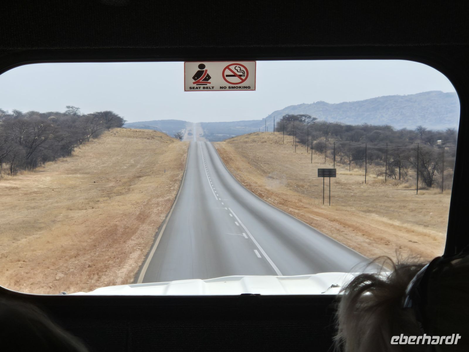 Tag 12 - Fahrtimpression - Auf dem Weg zum Etosha NP