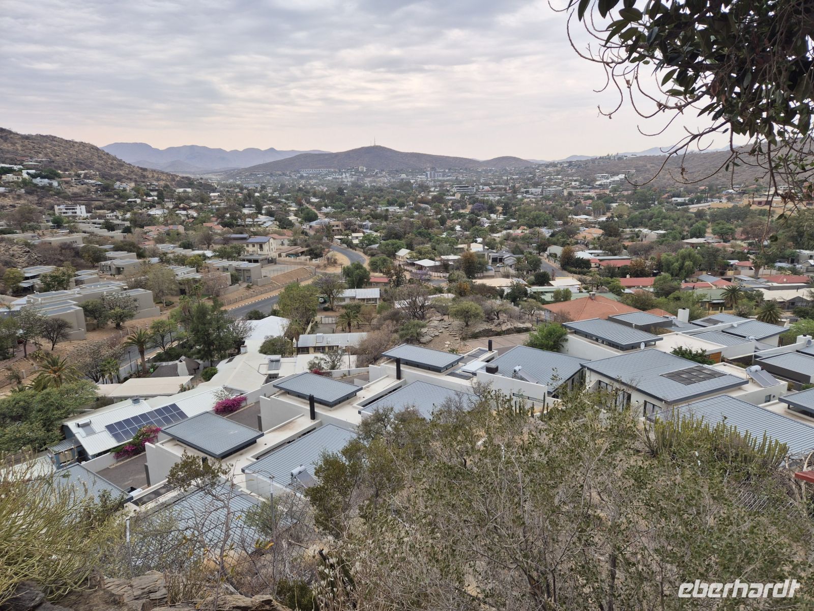 Tag 14 - Windhoek vom Hotel Thule