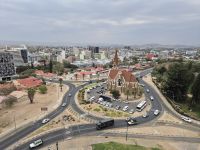Tag 15 - Windhoek - Blick auf Jesuskirche